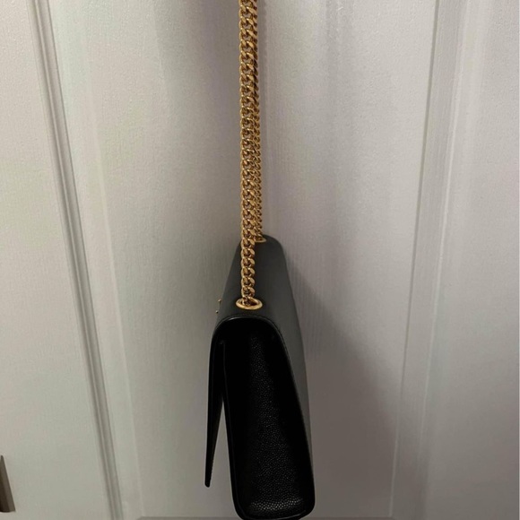 💯 AUTHENTIC YVES SAINT LAURENT 
Black Small Kate Chain Bag - Picture 9 of 10